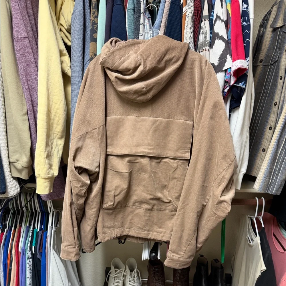 Banana Republic mens loose fit corduroy utility jacket